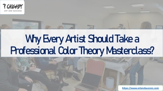Why Every Artist Should Take a Professional Color Theory Masterclass