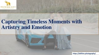 Capturing Timeless Moments with Artistry and Emotion