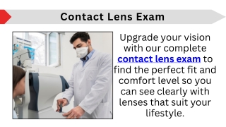 Contact Lens Exam