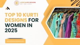 Top 10 Kurti Designs For Women in 2025