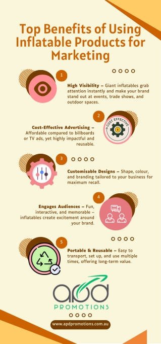 Top Benefits of Using Inflatable Products for Marketing