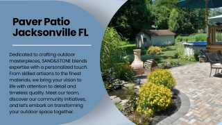 Paver Patio Jacksonville FL