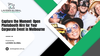 Capture the Moment: Open Photobooth Hire for Your Corporate Event in Melbourne