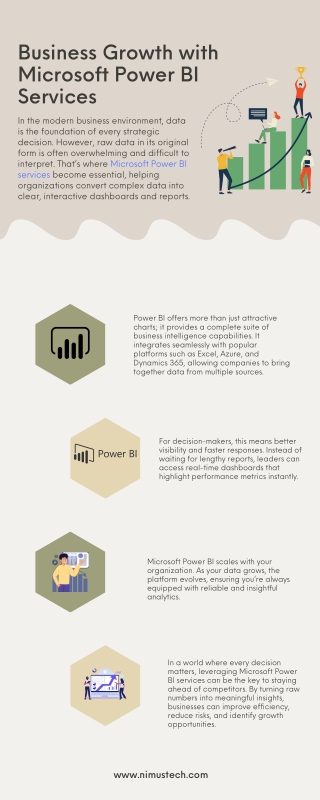 Unlock Business Growth with Microsoft Power BI Services