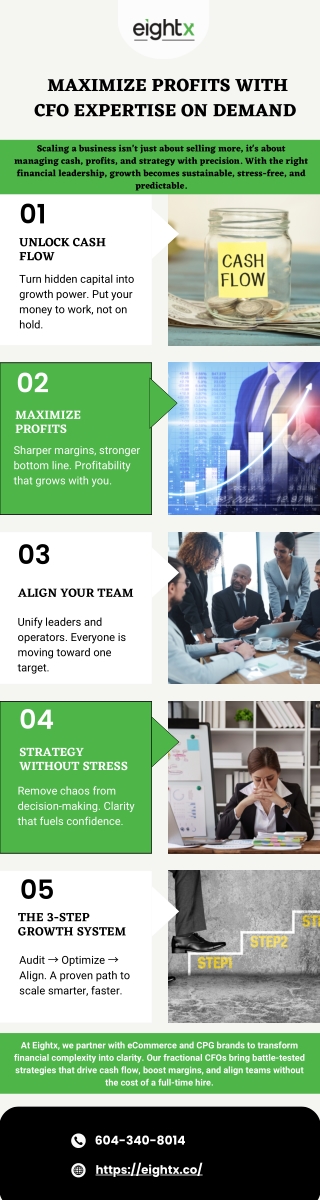 Fuel Growth – Maximize Profits with CFO Expertise On Demand