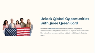 Jinee Green Card – The Smart Choice for Immigration Success