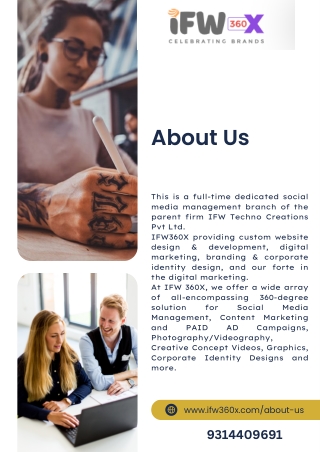 IFW360X Digital campaigns