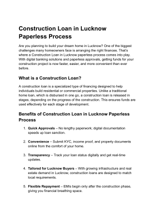 Construction_Loan_in_Lucknow_Paperless_P