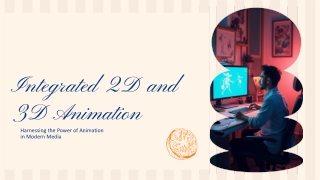 Integrated 2D and 3D Animation