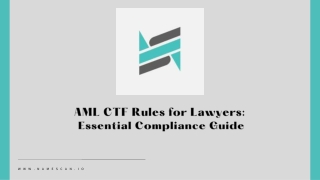 AML CTF Rules for Lawyers Essential Compliance Guide
