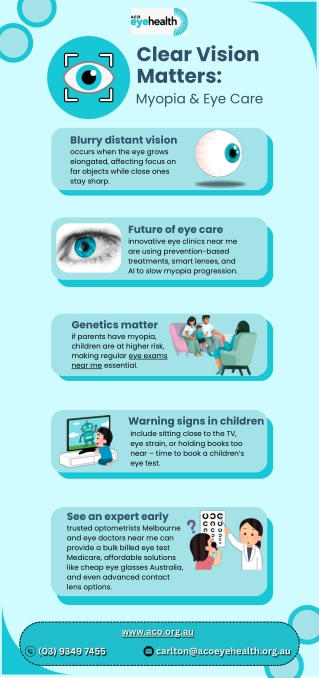 Clear Vision Matters: Myopia & Eye Care