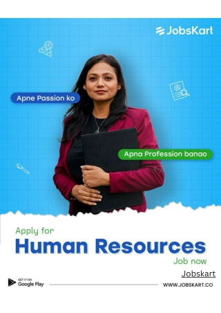 Turn Your Passion into a Profession in Human Resources