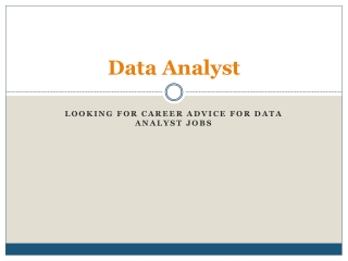 Transform Your Career with Data Analyst Jobs
