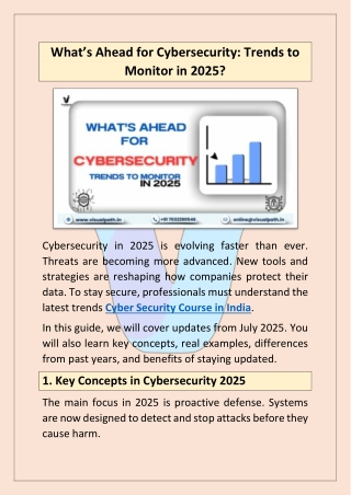 Boost Career with Cyber Security Course in India - Visualpath