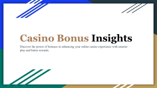 Casino Bonus