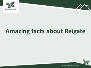 Amazing facts about Reigate