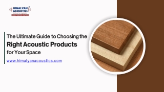 Right Acoustic Products