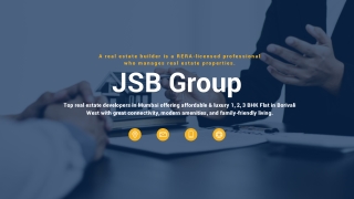 _1, 2 & 3 Bhk flat in Borivali West by JSB Group