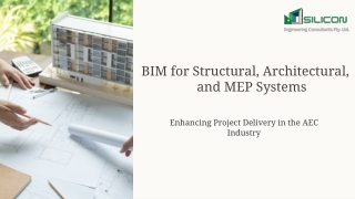 BIM for Structural, Architectural, and MEP Systems
