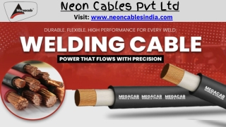 Best Submersible Cable Manufacturers at Neon Cables