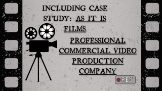 Professional Commercial Video Production Company