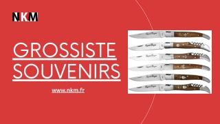 Grossiste en souvenirs proposant des cadeaux uniques pour les commerces et les e