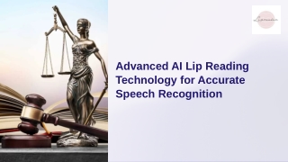 Advanced AI Lip Reading Technology for Accurate Speech Recognition