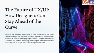 The Future of UX/UI: How Designers Can Stay Ahead of the Curve