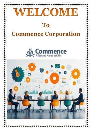 Achieving Smarter Results with Commence Corporation’s Integrated Project Management Features