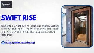 Reliable Elevator Maintenance in Lagos: Swift Rise Professional Service