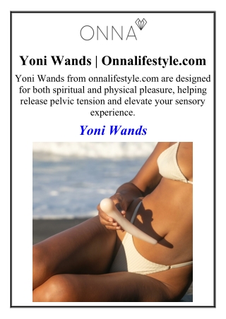 Yoni Wands | Onnalifestyle.com