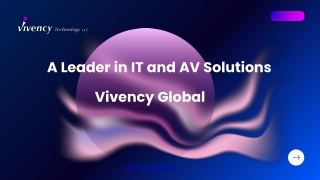 Vivency Technology LLC: Your Premier Partner