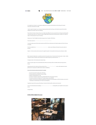 Which franchise makes the most money in australia