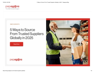 5 Ways to Source From Trusted Suppliers Globally in 2025