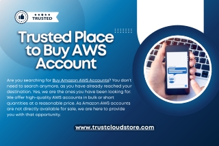 Trusted Place to Buy AWS Accounts 2025