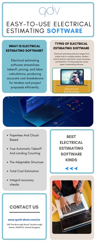 Easy-to-Use Electrical Estimating Software | Quick Devis