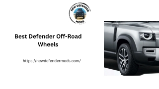 Best Defender Off-Road Wheels