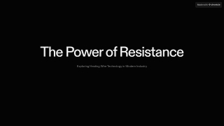 Heating Wire: Types, Properties, and Applications