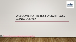 Best Weight Loss Clinic Denver To Get Best Result