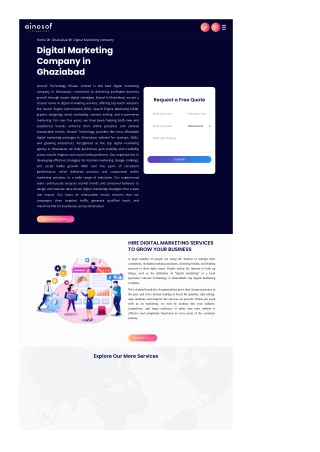 Digital Marketing Company in Ghaziabad