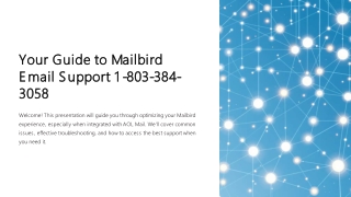 How to Contact MAILBIRD Email Support: Troubleshooting and Assistance