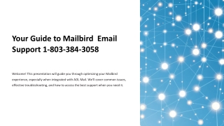Contacting Mailbird (AT&T) Email Support: A Complete Guide  1-803-384-3058
