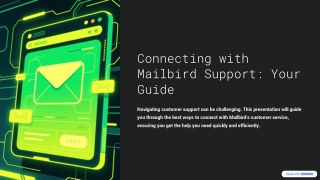 How to Get Support for Your Mailbird Email Customer Service?
