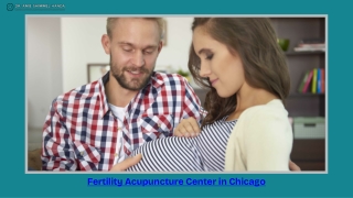 Fertility Acupuncture Center in Chicago