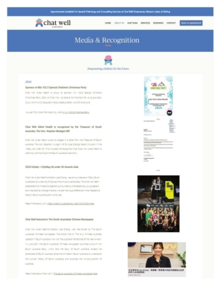 Media & Recongnition