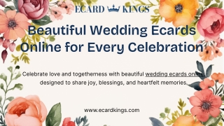 Beautiful Wedding Ecards Online for Every Celebration