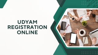 Apply for Udyam registration online