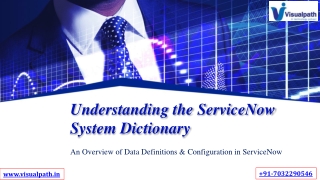 Learn ServiceNow Online with Visualpath - ServiceNow Course