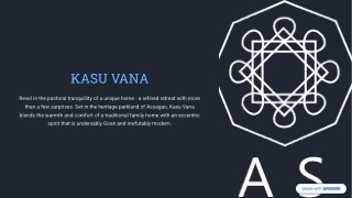 Luxurious Gated Community Villas in North Goa for Sale | Kasu Vana