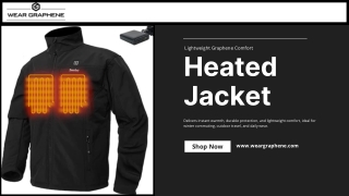 Heated Jacket with Lightweight Graphene Comfort